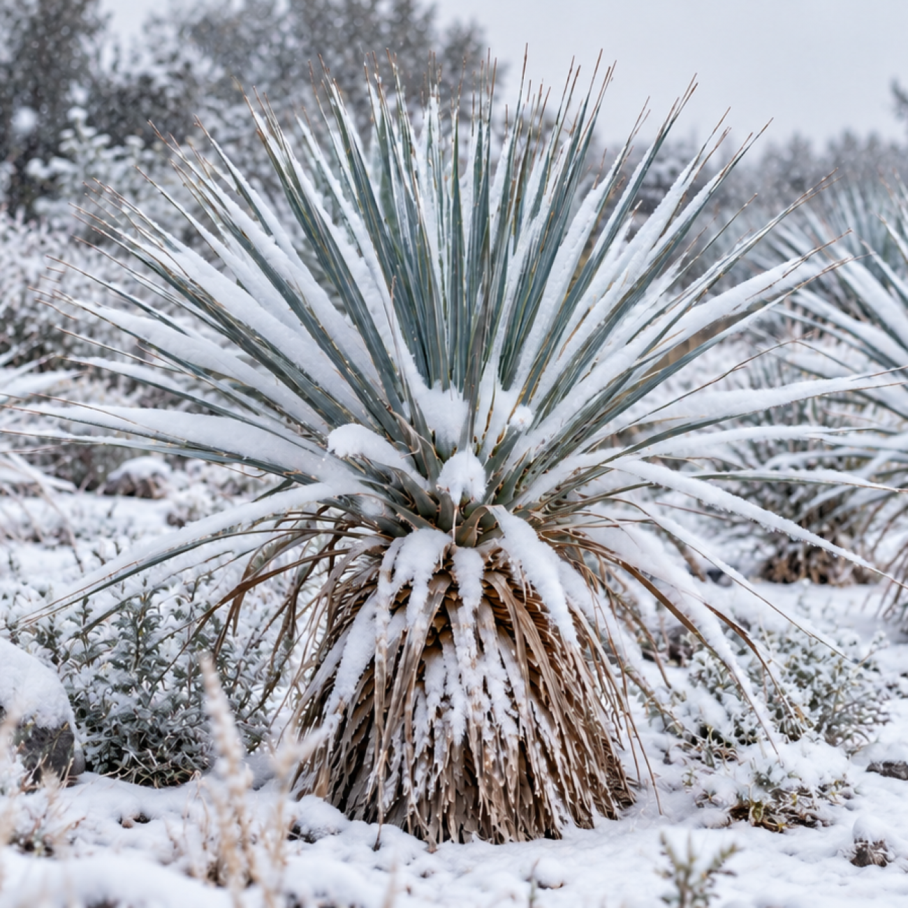 Obrázok Juka (Yucca Rostrata) ‘SAPPHIRE SKIES’® – výška 10-20 cm, kont. C2L (-20°C)